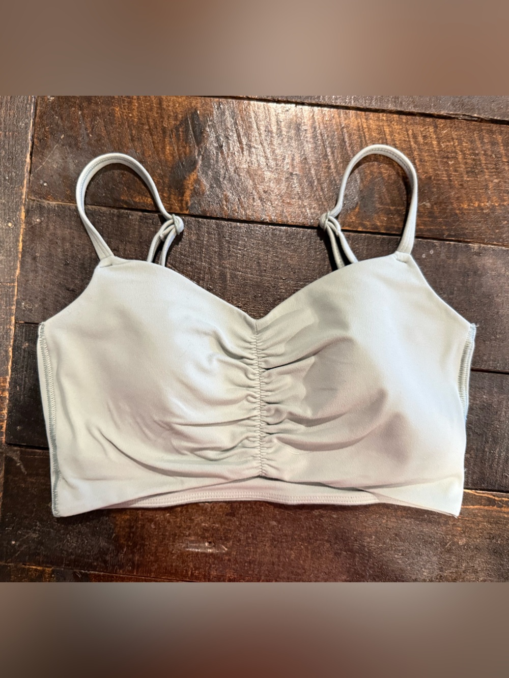Light green all in motion - sports bra size xsmall